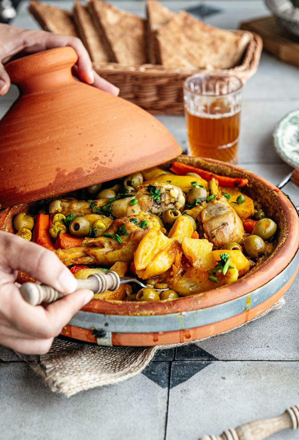 moroccan chicken tagine recipe - AgafayX