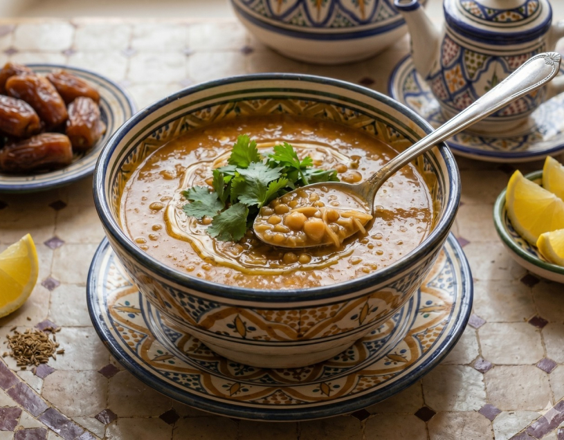 moroccan harira soup recipe -AgafayX