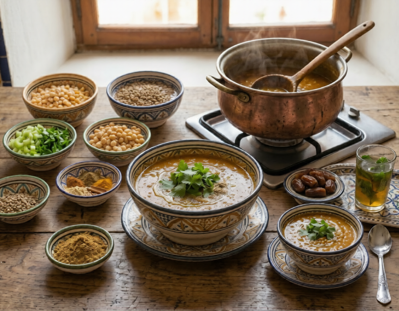 moroccan harira soup recipe -AgafayX